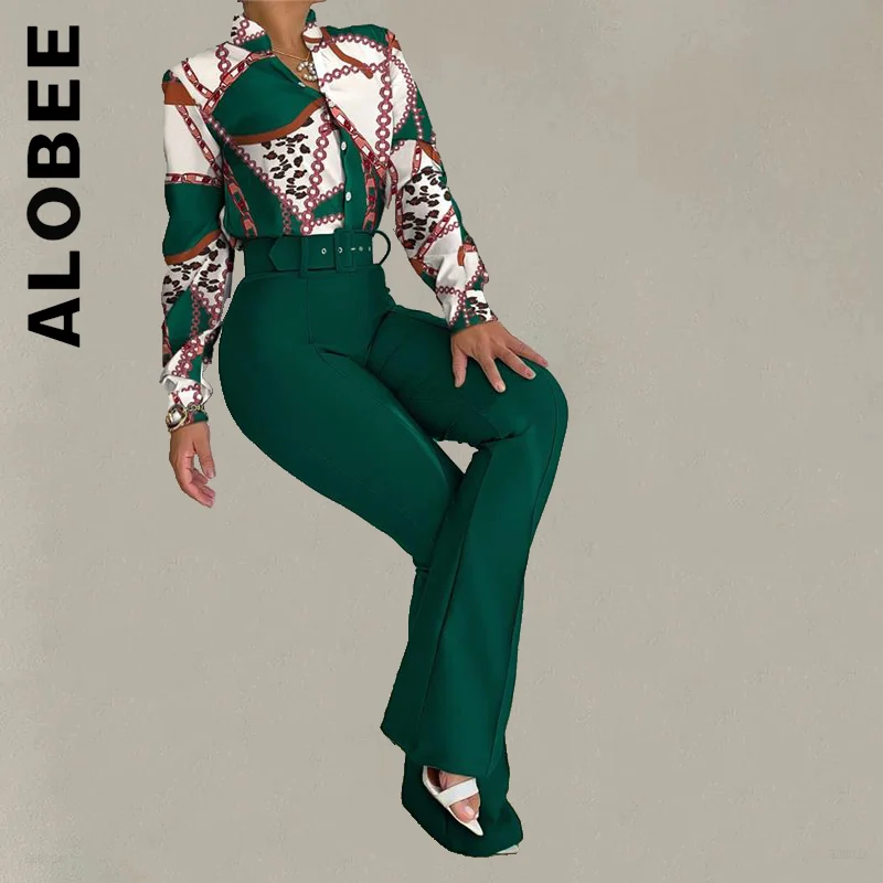 

Alobee Women Set Fashion Long Women's Pants Elegant Long Pants Sets Party 2 Piece Set Elegant Soft Female Women Suit