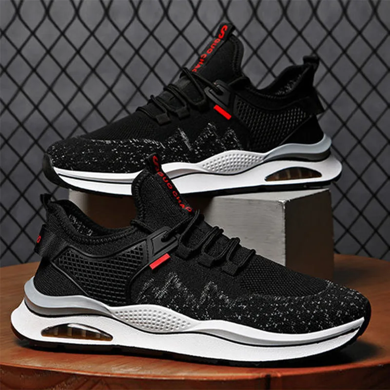 Кроссовки мужские из вулканизированного нейлона мягкая спортивная обувь для