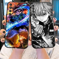 demon slayer anime phone case for huawei y7s y9a y6 2019 y7p 2020 y8s y7 2019 y9 2019 carcasa back funda soft silicone cover