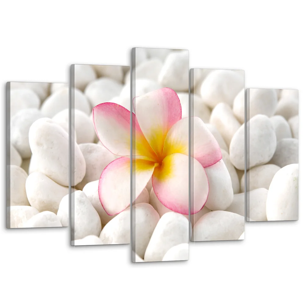 Модуль дом Модульная картина для интерьера / Картина на стену &quotКамешки&quot 80x140 см