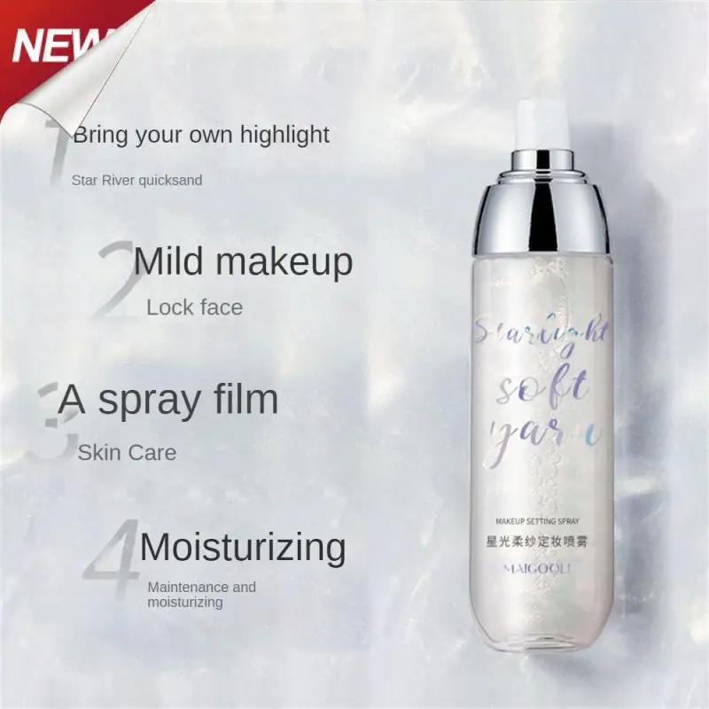 

Not Stuffy Acne Film-forming Finishing Setting Spray Sweat-proof Mild Starlight Soft Yarn Makeup Spray Beauty Products 115ml