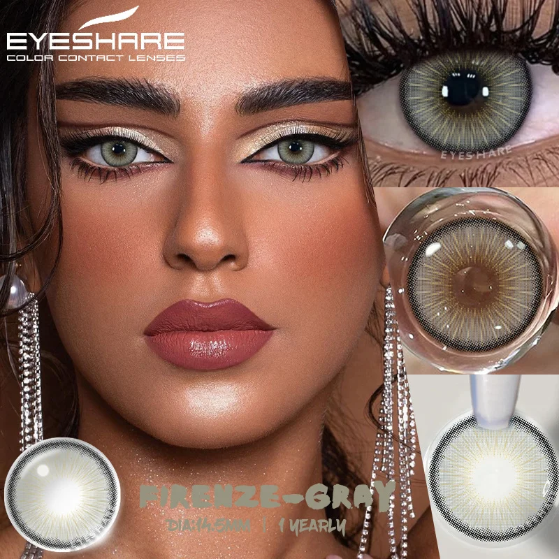 Новинка фотоаксессуары для глаз 1 пара модные синие линзы зеленые серые контакты