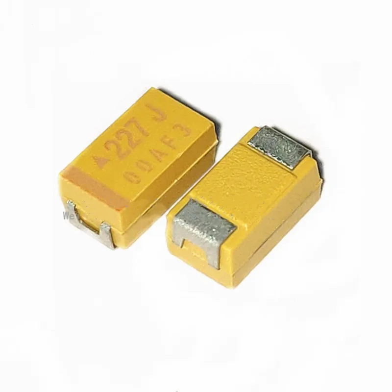 10PCS TAJC227M006RNJ 220UF 6.3V SMD Brand new original