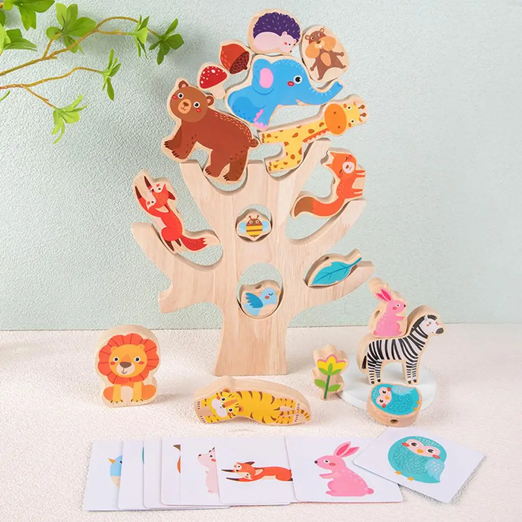 

Animal Stacking Blocks Stem Building Blocks for Holiday Festival Boys Girls
