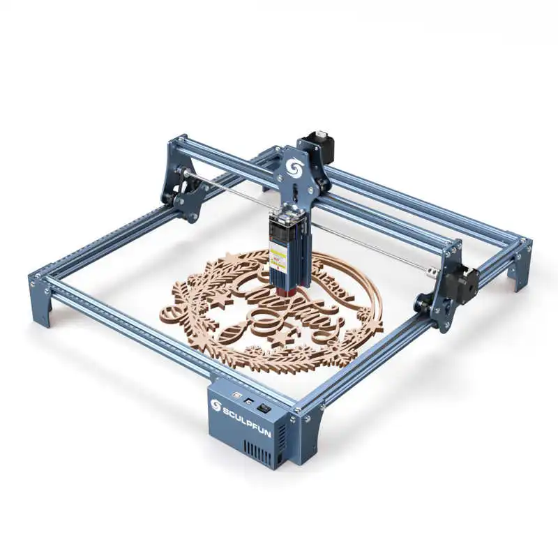 

SCULPFUN S9 Laser Engraver 90W 100-240V Laser Engraving Machine Fixed Focus Wood Acrylic Engraving Cutting Machine US EU Plug