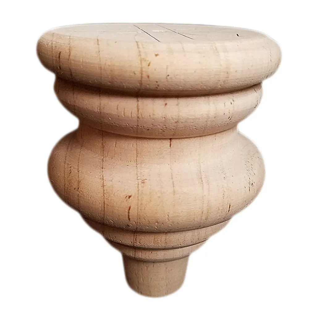 1PC 10x8cm European Wooden Carved Furniture Legs Sofa Table Cupboard Feet Flower Handcrafts Home Accessories Tv Stands