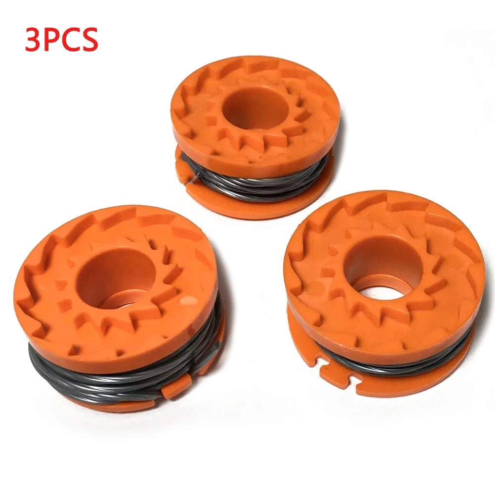 

3 Pcs Strimmer Grass Trimmer Spool Line Set For Mac Allister MGTP 18Li Lawn Mower Garden Tool Accessories