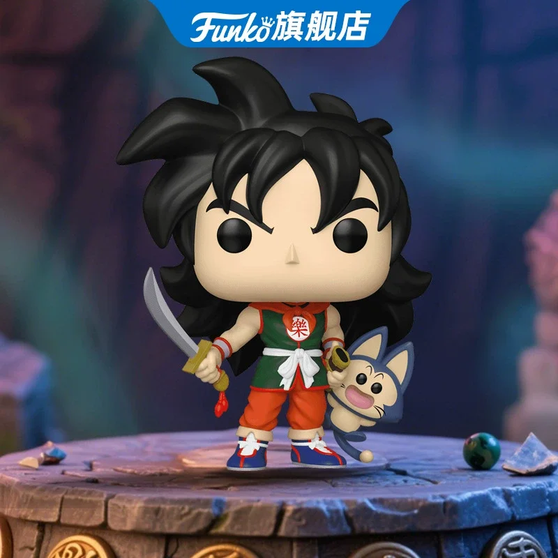 Фото Dragon Ball Funko Pop Аниме и Манга Ямча и Puar Периферийные устройства Tide Play Фигурка Украшения Игрушка для мальчиков Подарок Коллекционная модель №2