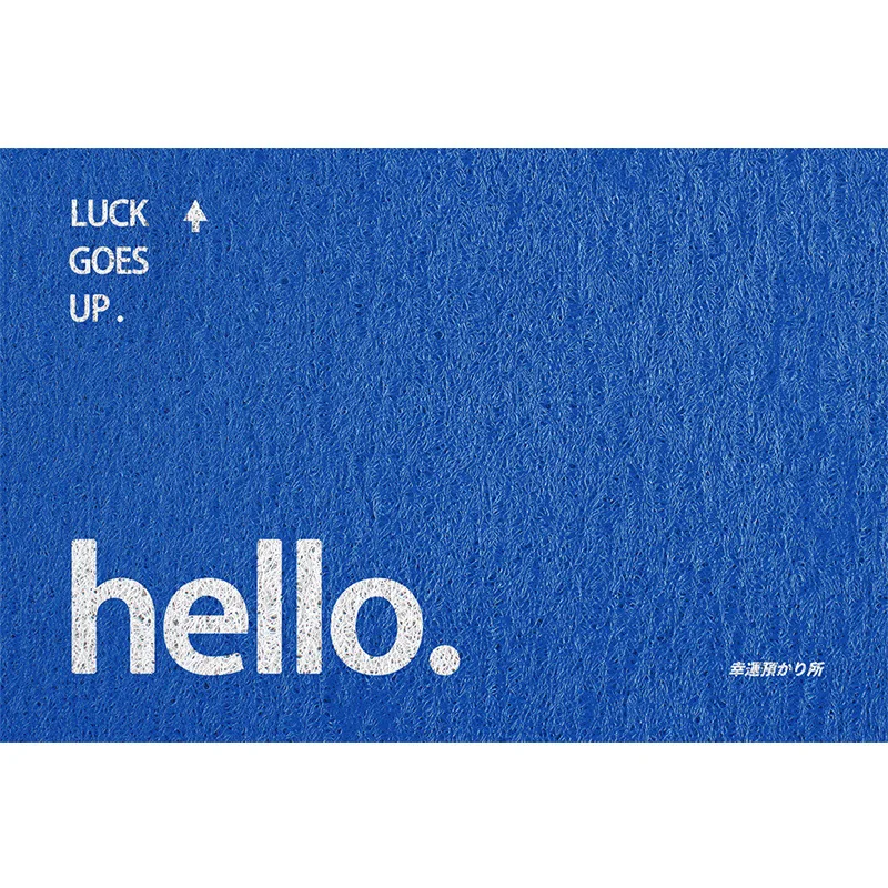 

Противоскользящий ПВХ коврик для входной двери