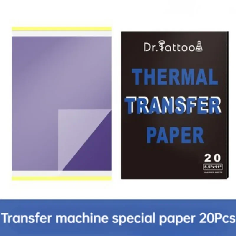 Четырехлинейная бумага для переноса татуировок с ручным заводом. Татуировка