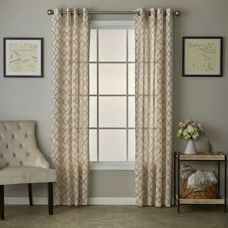 

Grommet Light Filtering Curtain Panel, 52" x 84"