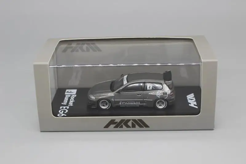 

HKM 1:64 Civic Rocket Rabbit EG6 Pandem Car Model Toy
