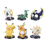 pokemon pikachu mewtwo charizard venusaur blastoise anime figures pvc action figures model collection toys kids birthday gifts