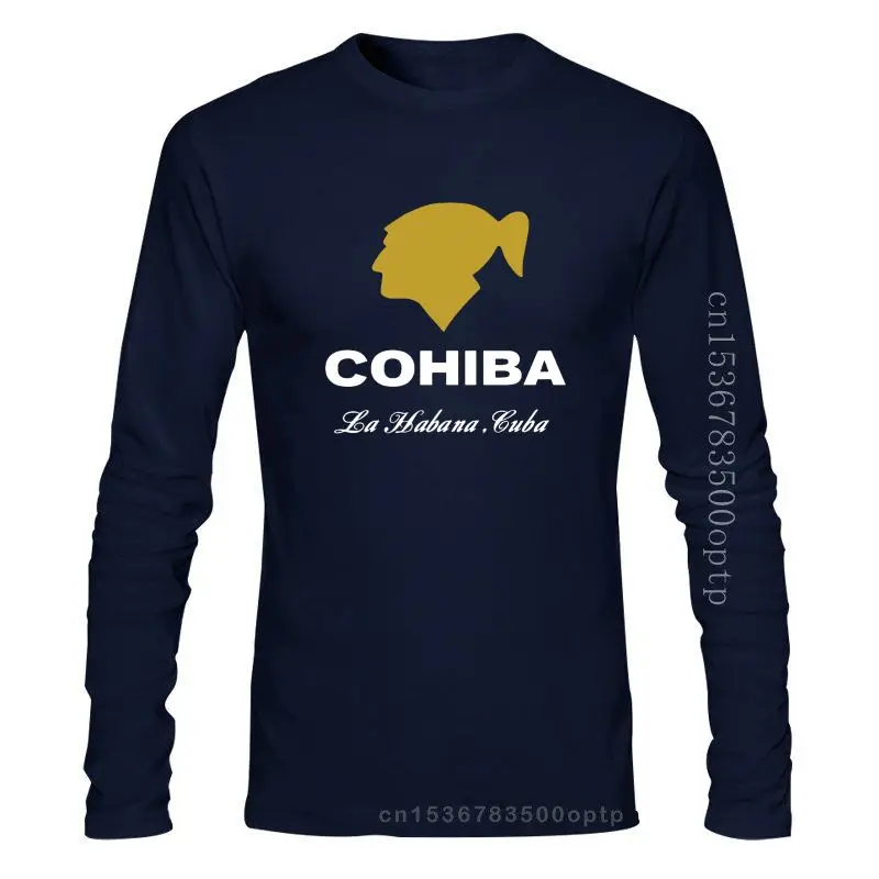 Camiseta de Cohiba cubana para hombre, camisa cubana, cubana, cigarro, humo, talla S-3XL