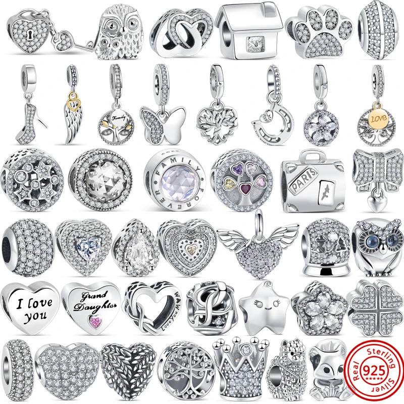 Браслет из стерлингового серебра 925 пробы