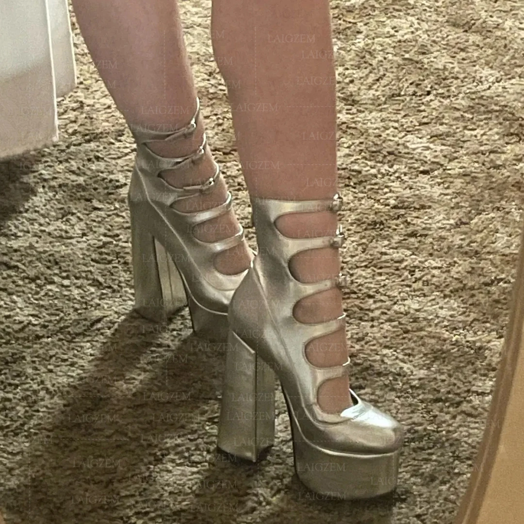 Женские туфли-лодочки ZHIMA летние туфли ручной работы на толстом высоком каблуке и