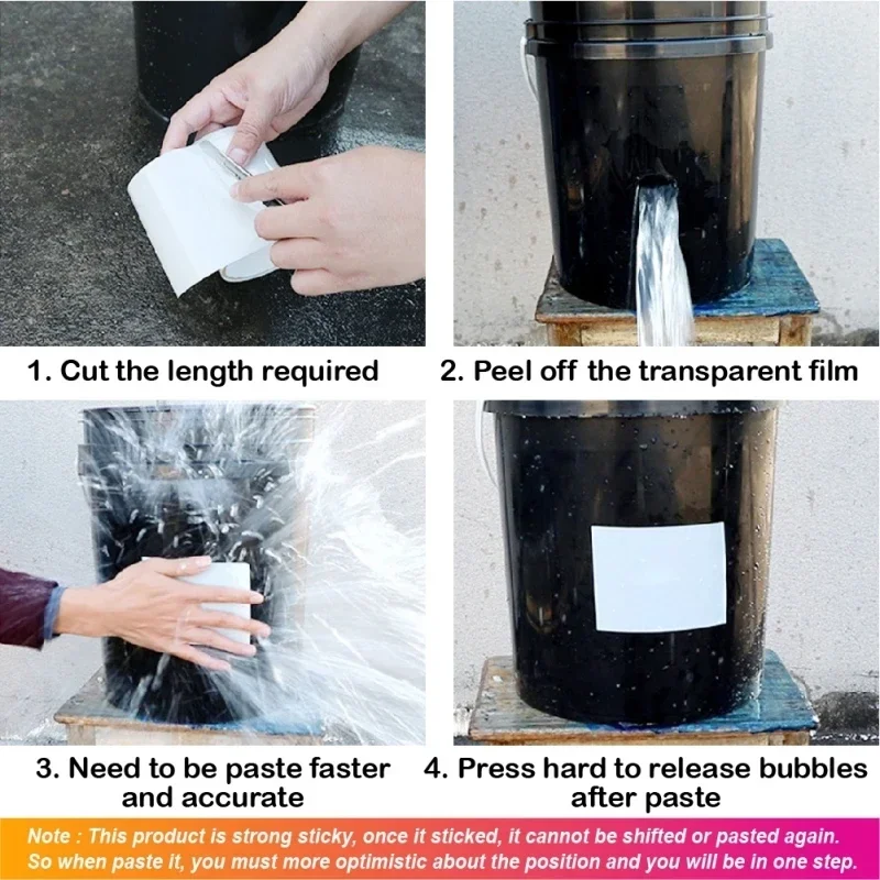 Лента для бассейна клейкая лента ванной комнаты изоляционная труб патч