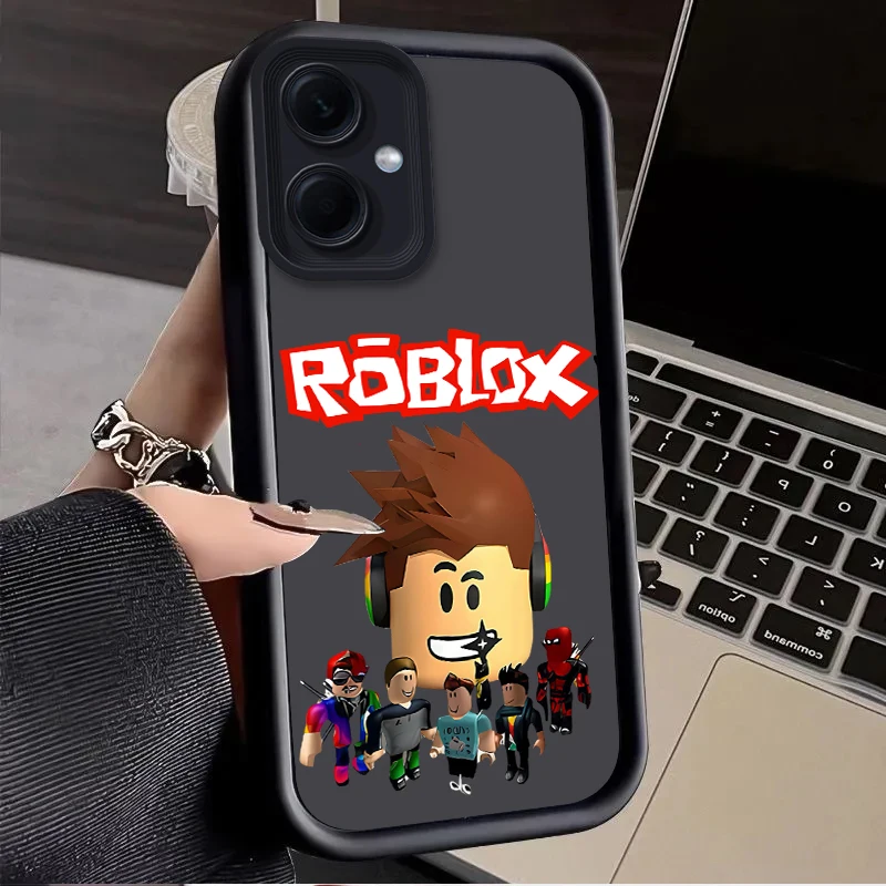 Фото Моющийся чехол с персонажами Roblox для Xiaomi Redmi Note 15 14 14S 13 5G 12S 11 10 Pro Plus 15C 14C 13C 12C 12 4G A1 №5