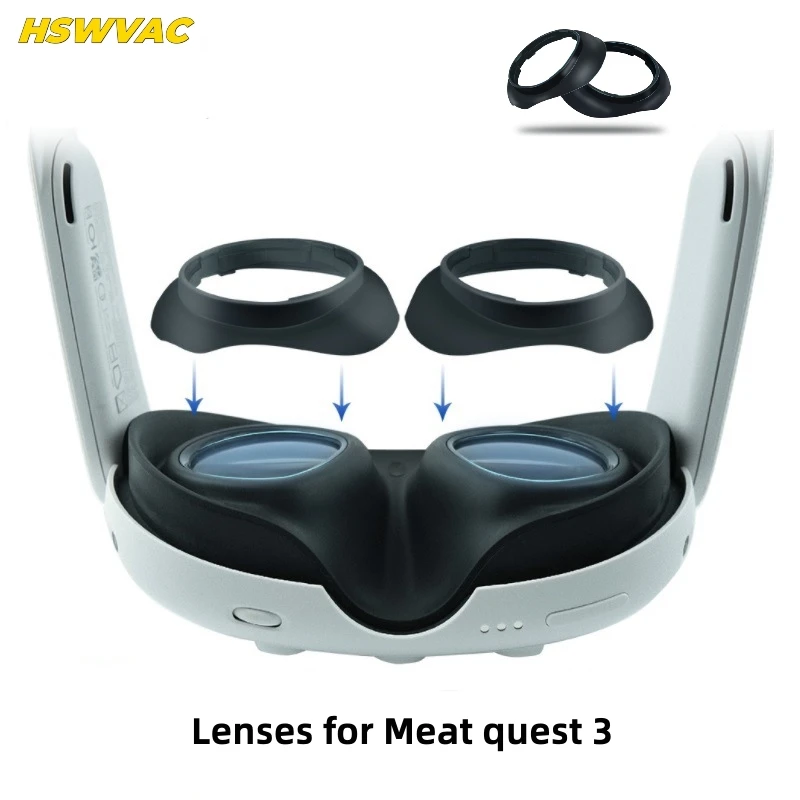 

For Meta Quest 3 Prescription Lenses Anti Blue Myopia Lens Quick Disassemble Magnetic Frame Glass for Quest3 VR Accessories
