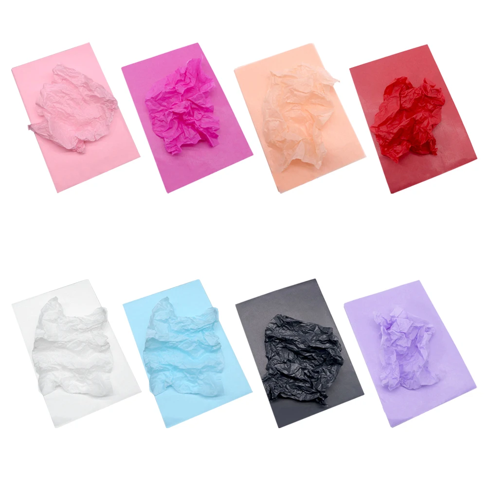 

100Sheets/Pack A4/A5 Liner Tissue Paper For Clothing Shirt Shoes DIY Handmade Translucent Wine Wrapping Papers Gift Packaging