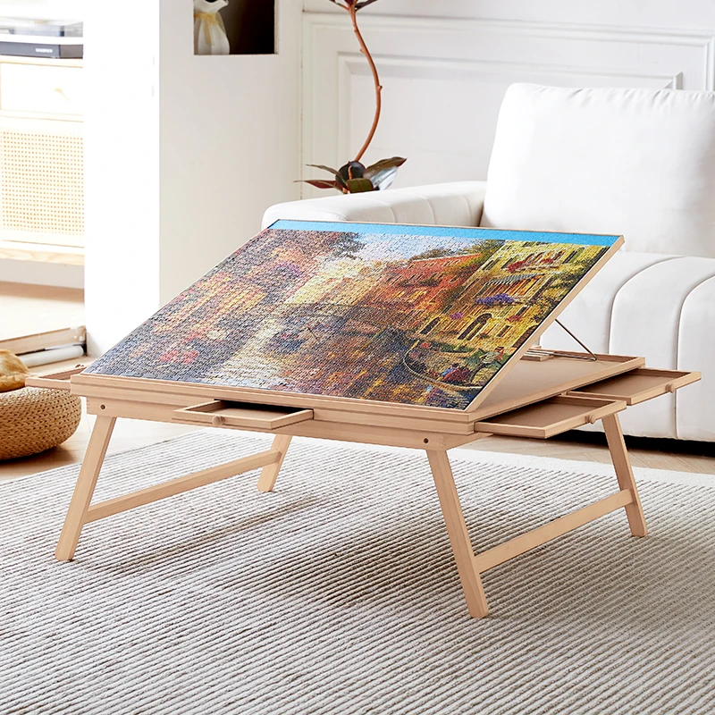 Деревянный складной стол для хранения с 4 ящиками подходит 1500 штук