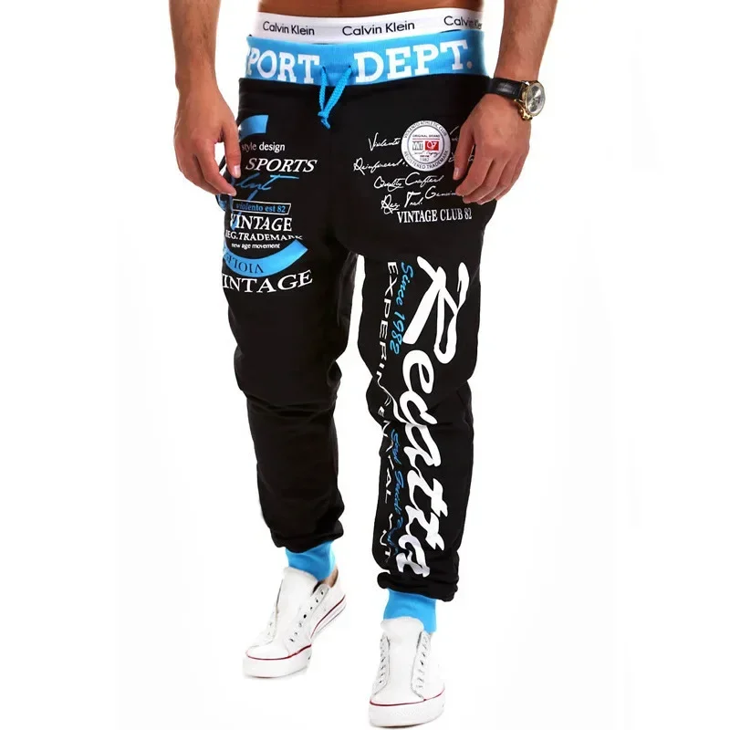 Мужские брюки спортивные штаны бегуны в стиле хип-хоп брюки-карго мужские