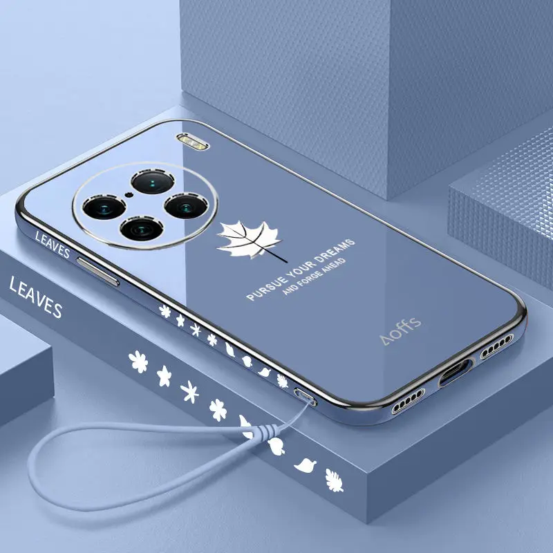 

Sleeve Electroplated Silicone Soft Shell for Vivo X90 Pro Plus Lens Protection Phone Case for VivoX90 X90Pro Protective Cover