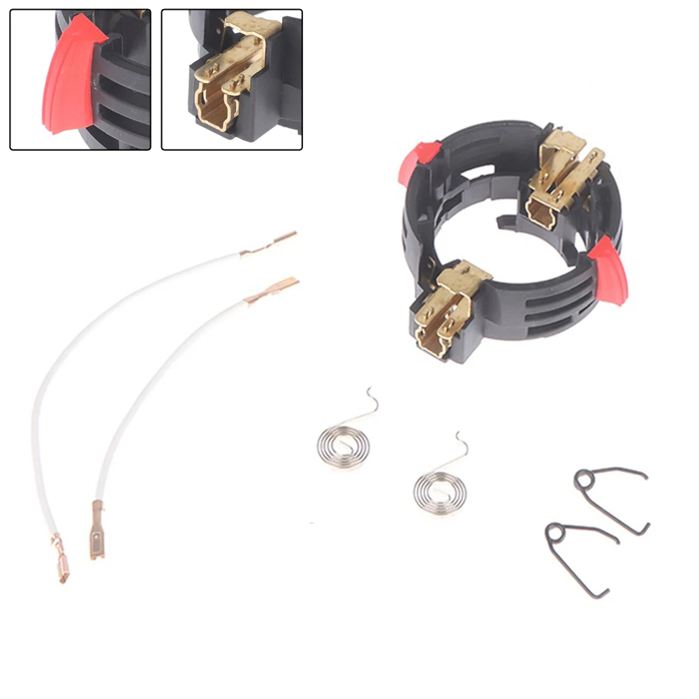 

1 Set Carbon Brush Holder For GBH2-26 GBH2-26RE GBH2-26DRE GBH2-22RE Hammer Drill Metal+plastic Power Tool Parts