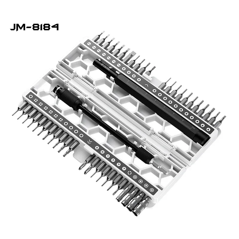 

Набор отверток JAKEMY, комплект инструментов 47 в 1 из легированной стали с магнитной оплеткой для телефона и компьютера