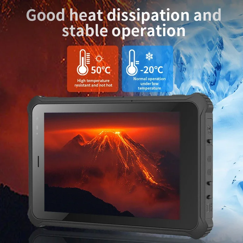 Промышленный Прочный планшет CENAVA A80MT 8 дюймов IP67 для сбора промышленных данных
