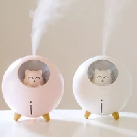 silent cartoon planet cat ultrasonic ultra quiet usb cute cool mist mini humidifier for kids nursery bedroom