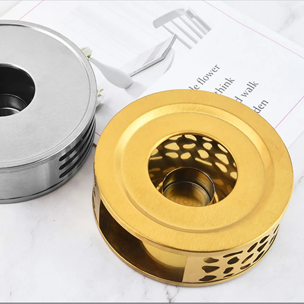 

Warmer Teapot Tea Heater Coffeebase Holder Pot Stove Tealight Stainless Warmers Metaltrivet Steel Aromastand Water Heating