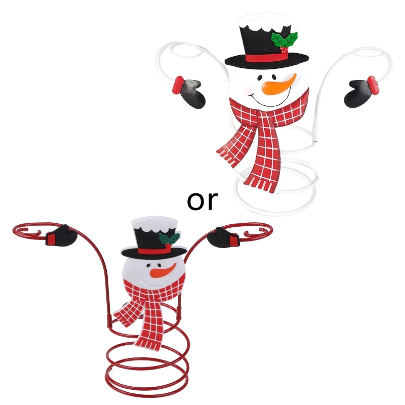 

Christmas Wine Bottle Rack Metal Iron Material Holiday Wine Decorations Santa Claus/Snowman Wine Bottle Cover Great Gift