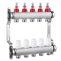 sunfly xf26015 full brass manifold for water pipe water separator floor heating system brass plumbing manifold