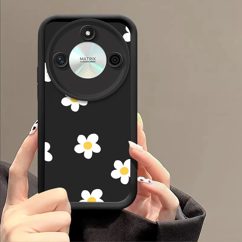 Фиолетовые цветы для Honor Huawei 200 70 90 Lite Mate 20 Magic 6 Pro Nova 10 P20 30 40 9X X8 Y61 11i Мягкий