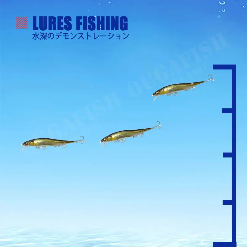 Jerkbait Minnow Fishing Lure 10.5g 98mm Suspend Water Isca Artificial Pesca Accesorios Peche A La Carpe Fish Leurre Carnassier