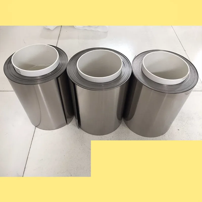 Высокоточная ультратонкая титановая фольга TA1 из чистого титана с лентой из сплава высокой чистоты 0,01/0,015/0,02-0,025 мм x 10 0/x мм