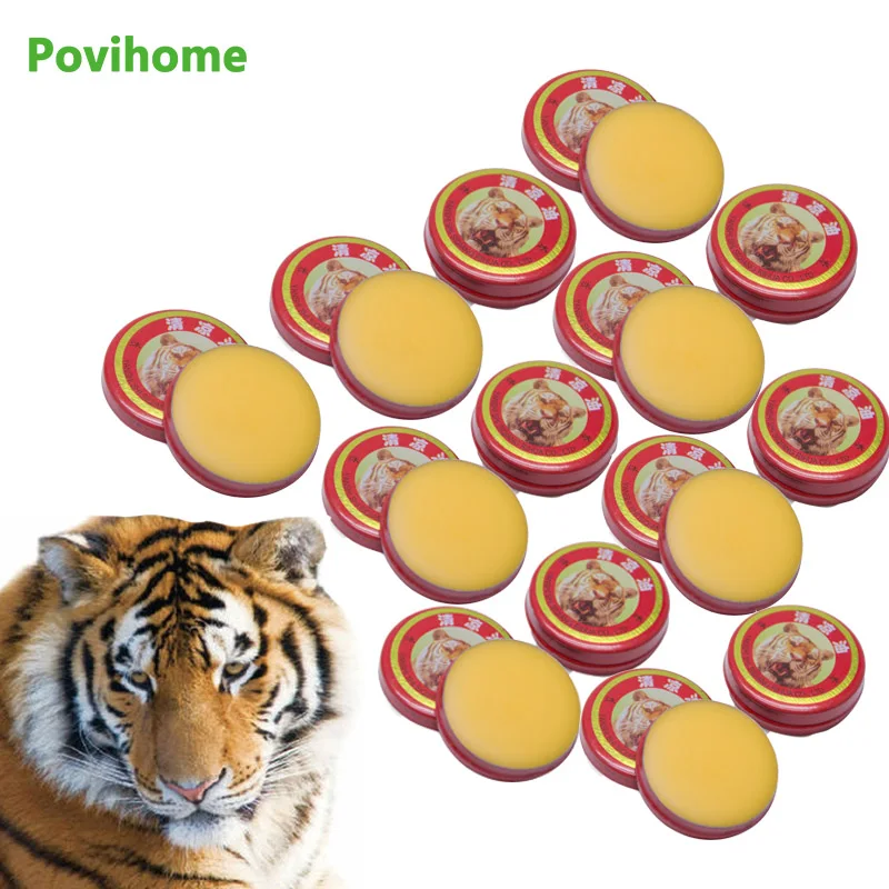 1/5/10Pcs 3g Red Tiger Balm Ointment Muscle Back Neck Headac