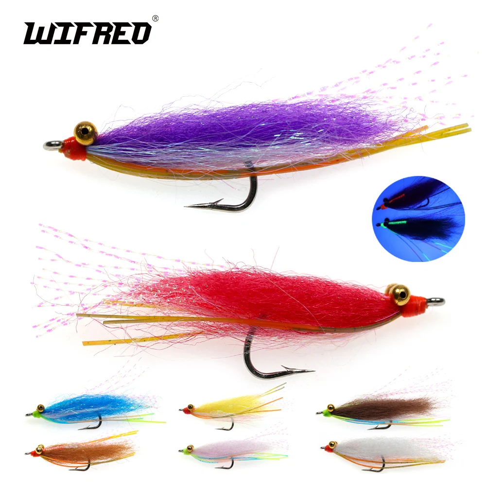 Wifreo 3 шт. сумасшедшая круглая звезда Чарли Fly Eyes Bonefish разрешение Tarpon Redfish Морская