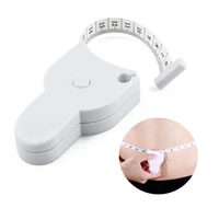 handle type automatic waist measurement tape measure leather diy handmade clothing ruler sewing supplies
