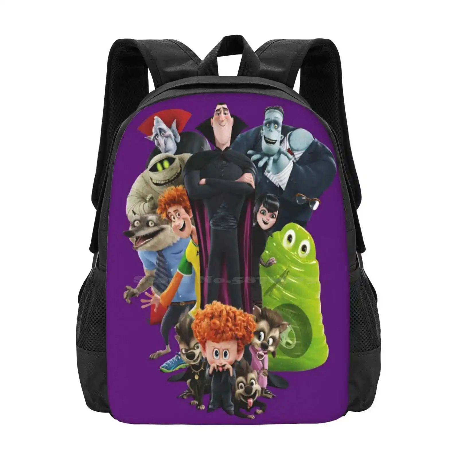 Дизайнерская сумка с ужасным рисунком для гостиниц, рюкзак для студентов, мультяшная пленка из фильма Animasi Февраль, День Святого Валентина, забавная любовь