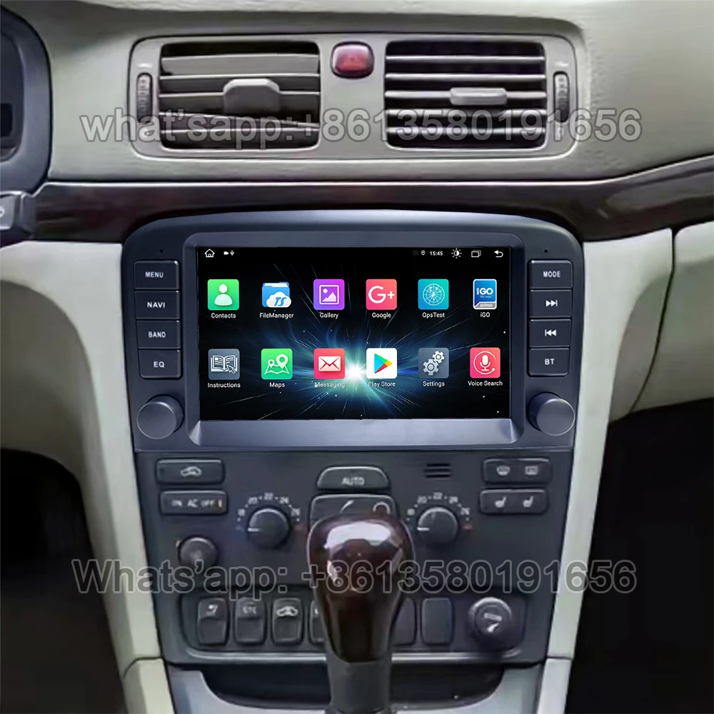 Android мультимедийный плеер для Volvo S80 1998 1999 2000 2001 2002 2003 2004 2005 2006 навигация GPS DVD