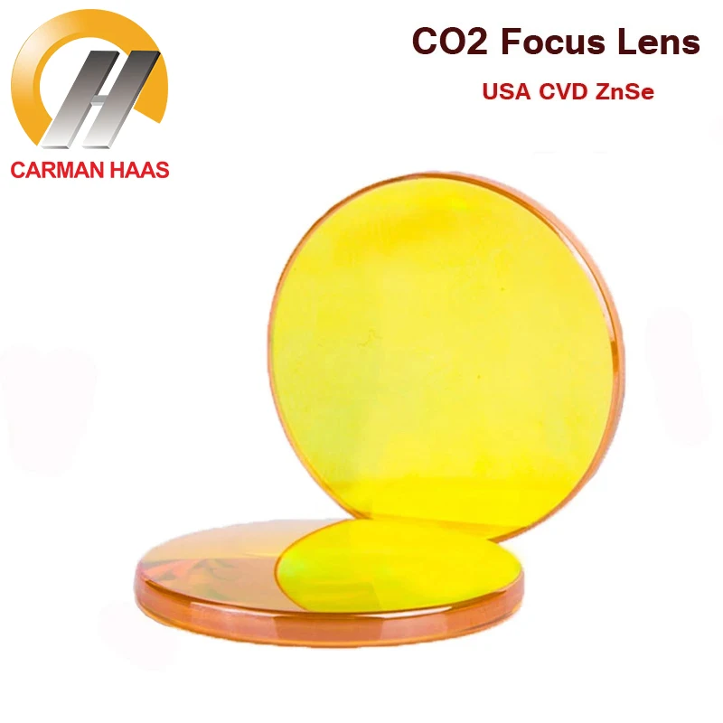 CO2 Focus Lens USA CVD ZnSe Focus Lens Dia. 27.94mm FL 50.8mm 150mm Lenses for Leds Crystal Ball Led