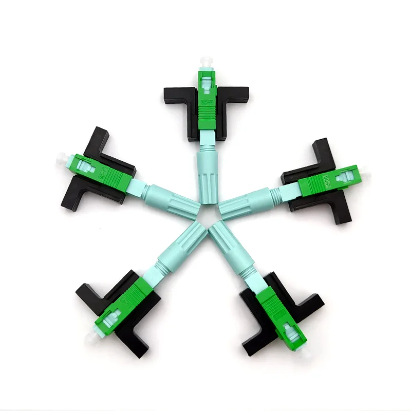 Free Shipping 20/50/100PCS FTTH Tool  58MM Fixed-length Block LX58 Single-Mode SC UPC APC Fast Connector