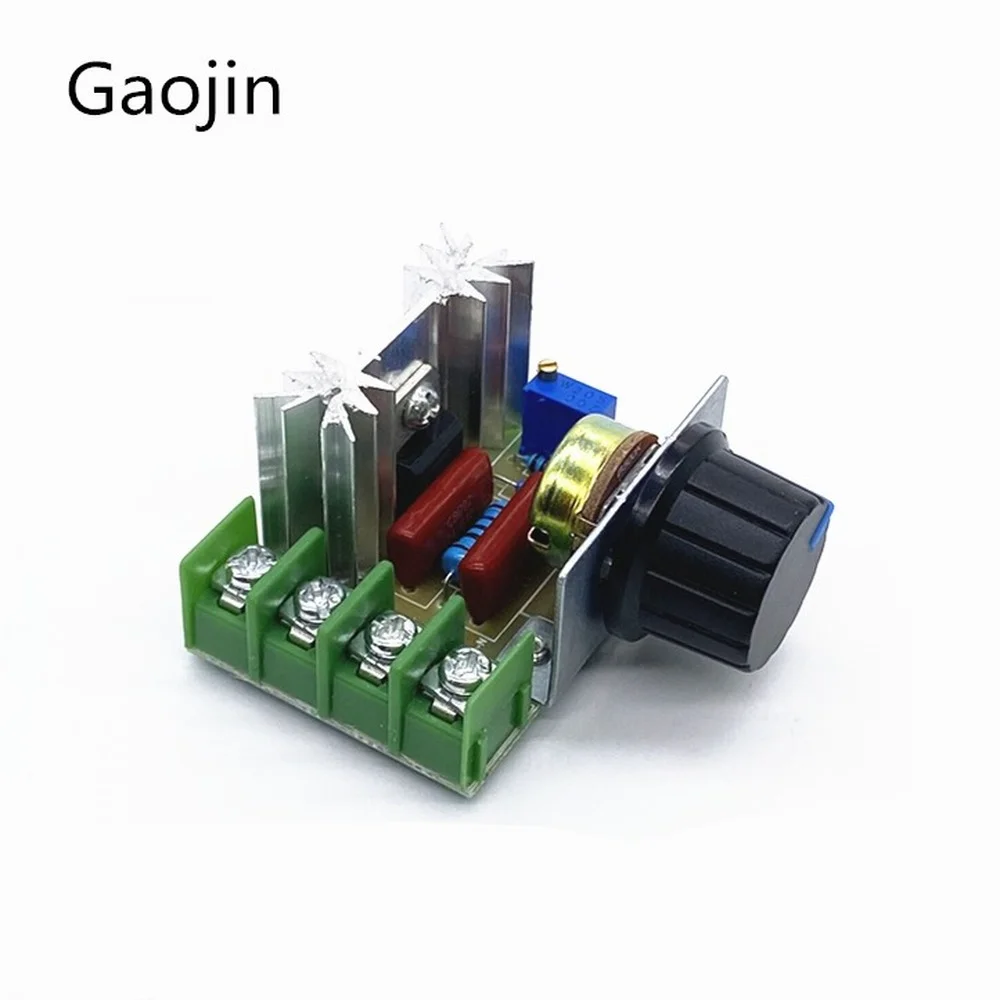 AC 220V 2000W SCR Voltage Regulator Dimming Dimmers Motor Speed Controller Thermostat Electronic Module |