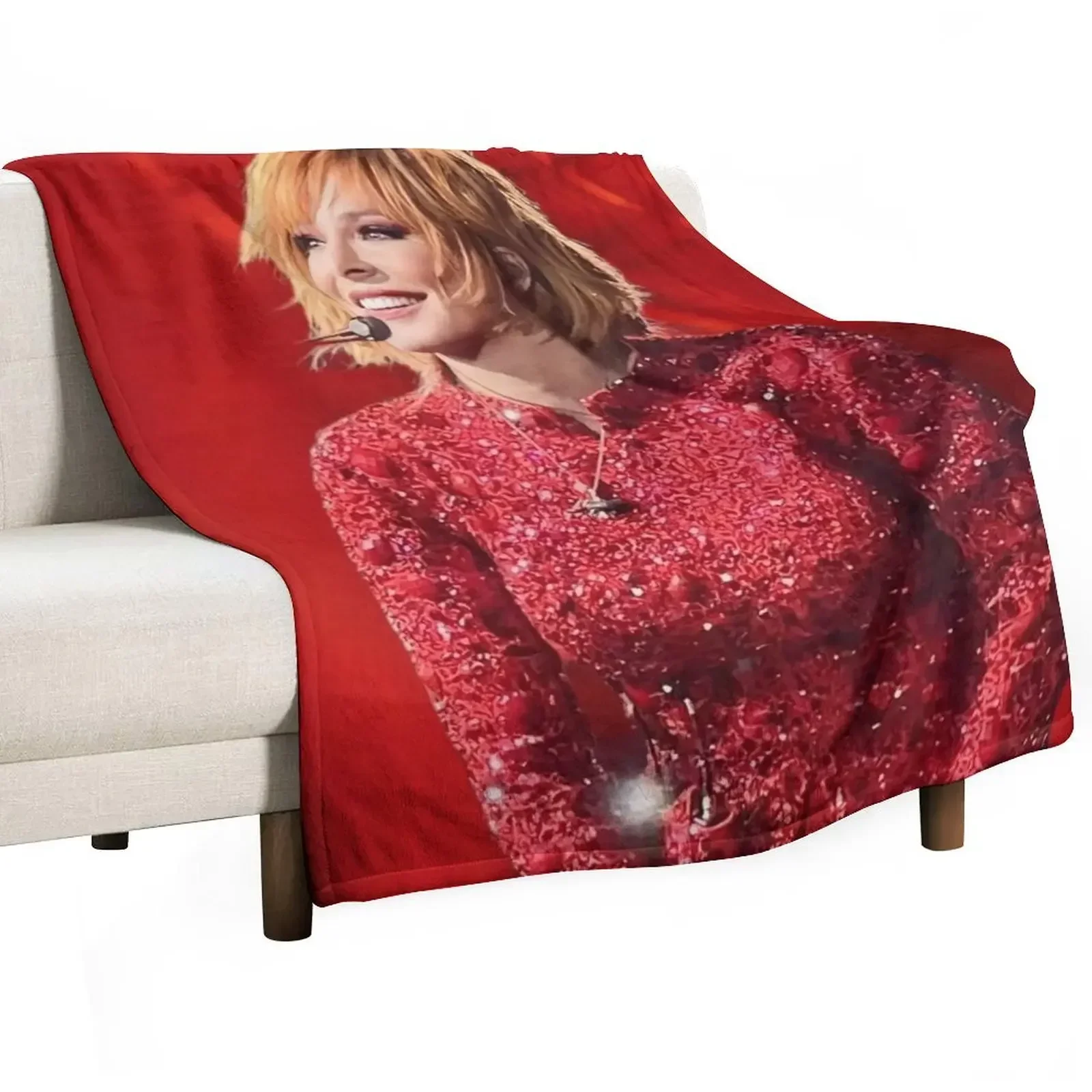 Mylène Farmer 2023 концертное одеяло Nevermore термодеяло дизайнерские одеяла