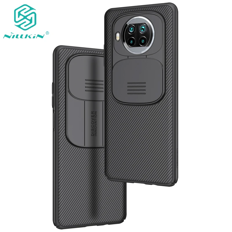 

Для Xiaomi Mi 10T Lite женский чехол NILLKIN CamShield скользящая камера защита конфиденциальности чистая задняя крышка для Redmi Note9 Pro 5G Shell