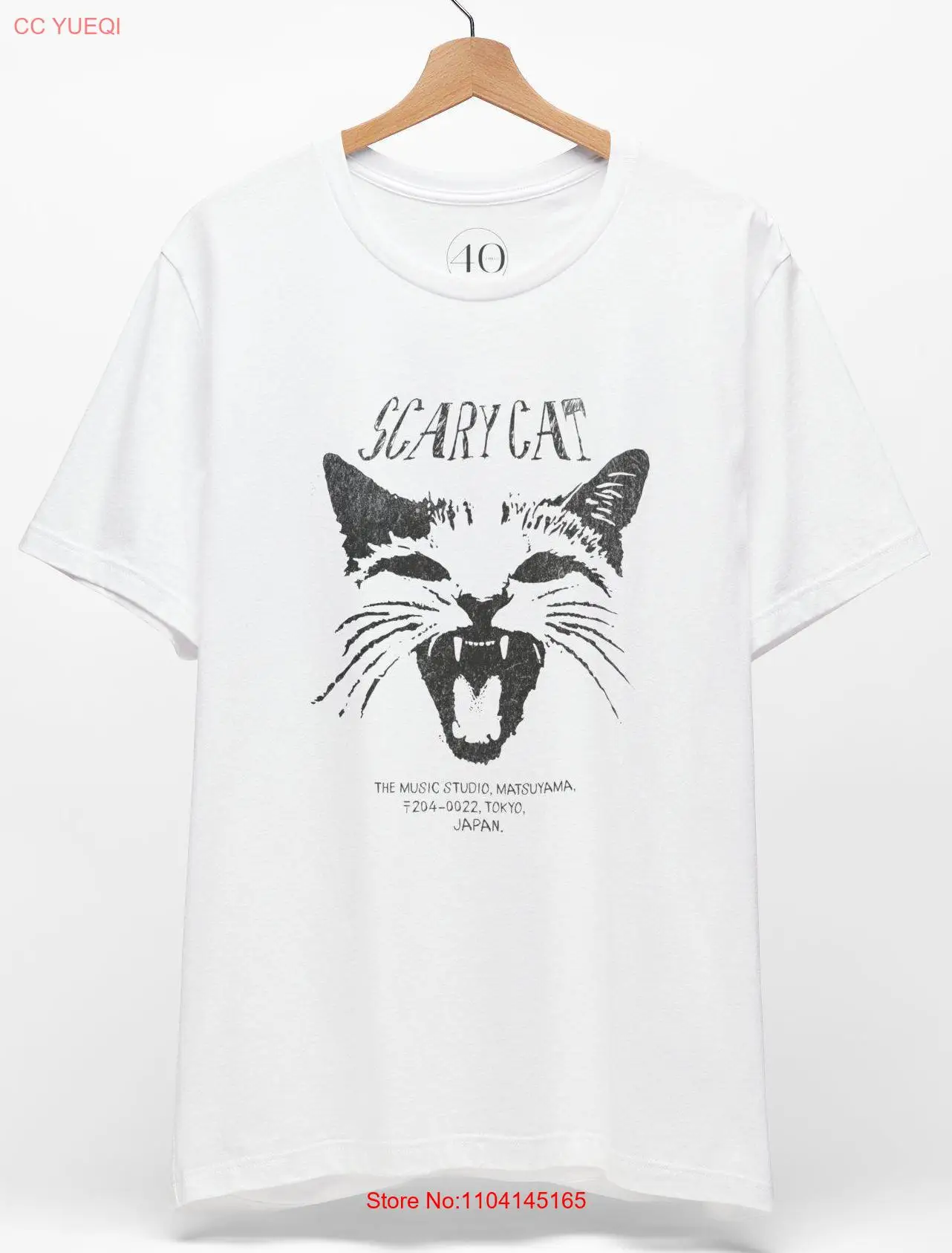 Футболка Cat Lover со страшными животными и принтом właściciela домашних животных Angry Fan