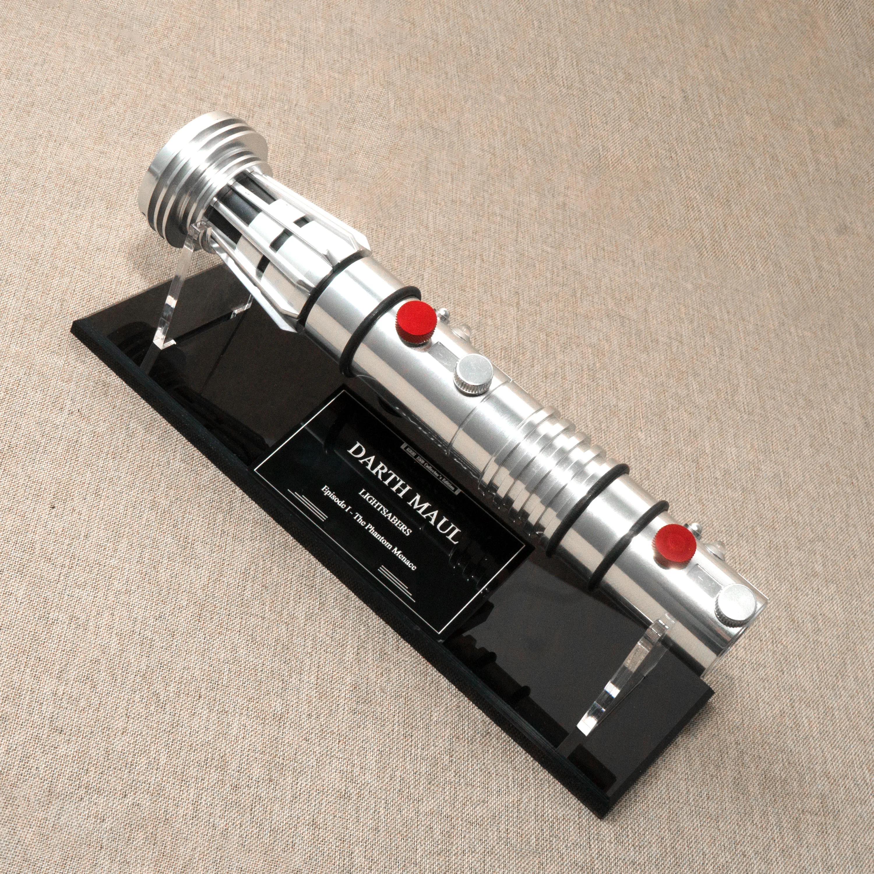 DARTH MAUL Lightsabers Collection Display Stand Saber Nameplate Акриловый материал 89sabers ELFsaber LGTsaber Можна