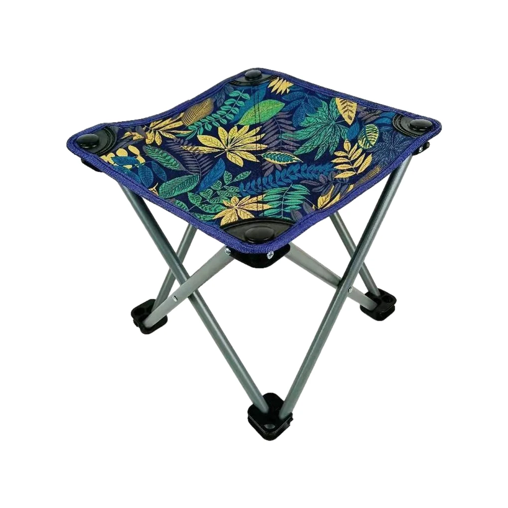 

Outdoor Aluminium Alloy Portable Folding Picnic Camping Stool MIni Storage Fishing Chair Ultralight Furniture 30*30*30cm